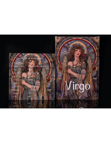 VIRGO 12 Zodiac Series Silver Coin 500 Francs CFA Cameroon 2025 - Coins & More - Camerún