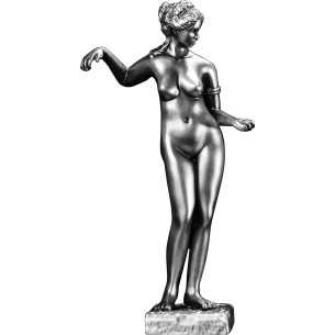 EUPHROSYNE Three Graces Statue Monnaie Argent 3000 Francs Cameroon 2024 - Coins & More - Cameroun