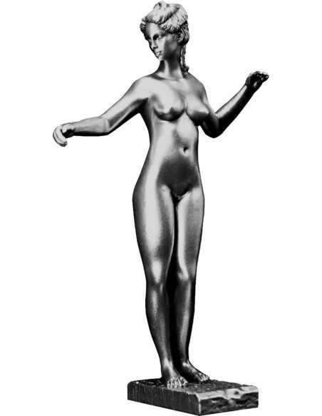 THALIA Three Graces Statue Silver Coin 3000 Francs Cameroon 2023 - Coins & More - Cameroon