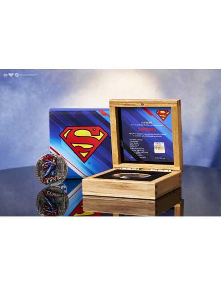 SUPERMAN Moneta d'argento 2 once 5$ Niue 2023 - Coins & More - Niue