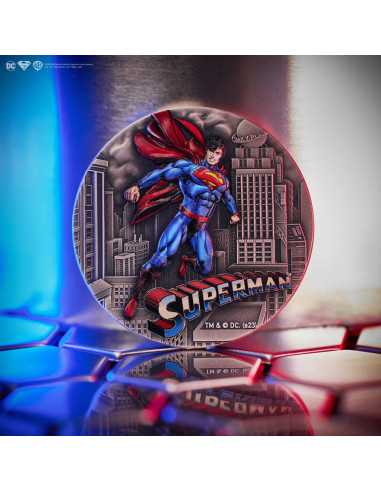 SUPERMAN Moneta d'argento 2 once 5$ Niue 2023 - Coins & More - Niue