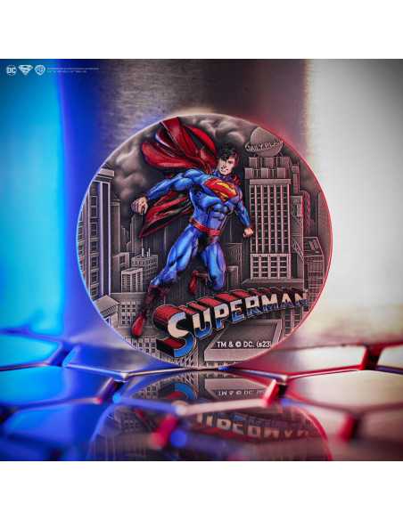 SUPERMAN Moneta d'argento 2 once 5$ Niue 2023 - Coins & More - Niue