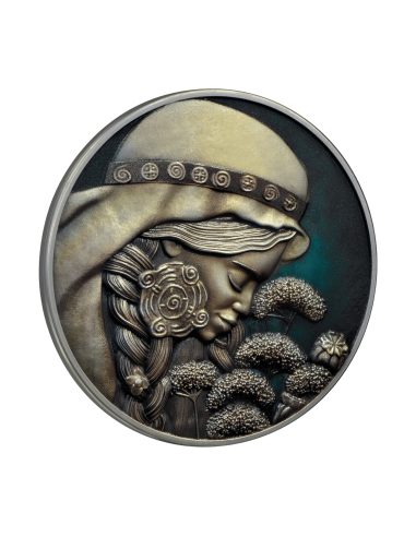 MILDA The Elements 2 Oz Silver Coin 5$ Niue 2023 - Coins & More - Niue
