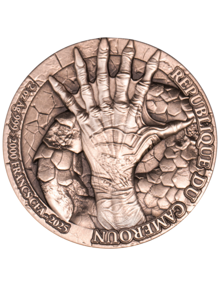 SIREN Greek Mythology Series 2 Oz Moneda de Plata 2000 Francos Camerún 2025 - Coins & More - Camerún