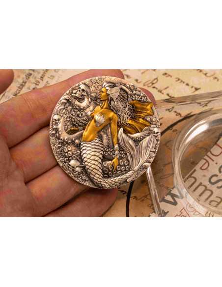 SIREN Greek Mythology Series 2 Oz Silbermünze 2000 Francs Kamerun 2025 - Coins & More - Kamerun
