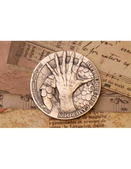 SIREN Greek Mythology Series 2 Oz Silver Coin 2000 Francs Cameroon 2025 - Coins & More - Cameroon