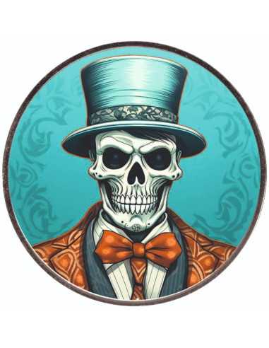 MR ANDREW Skeletons Aquila Americana da 1 Oz Moneta d'Argento 1$ USA 2024 - Coins & More - Usa
