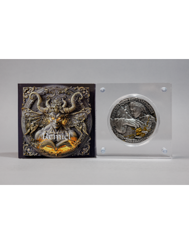 SAINT REMIEL Erzengel 2 Oz Antike Silbermünze 2000 Francs Kamerun 2025 - Coins & More - Kamerun