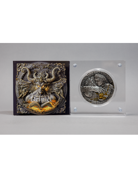 SAINT REMIEL Erzengel 2 Oz Antike Silbermünze 2000 Francs Kamerun 2025 - Coins & More - Kamerun