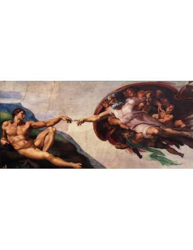 CREATION OF ADAM By Michelangelo 1 Oz Moneda de Plata 1000 Francos Camerún 2025 - Coins & More - Camerún