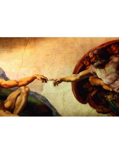 CREATION OF ADAM Michelangelo Monnaie Argent 1 Once 1000 Francs Cameroon 2025 - Coins & More - Cameroun