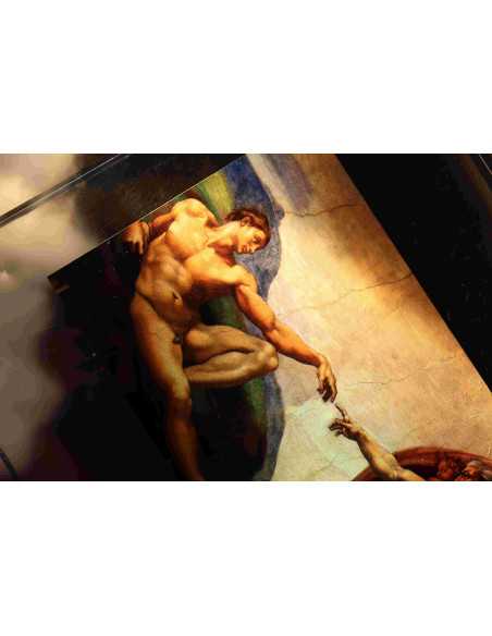 CREATION OF ADAM By Michelangelo 1 Oz Silbermünze 1000 Francs Kamerun 2025 - Coins & More - Demnächst