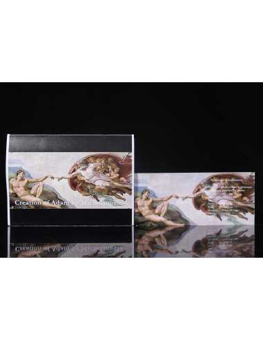 CREATION OF ADAM Michelangelo Monnaie Argent 1 Once 1000 Francs Cameroon 2025 - Coins & More - Cameroun
