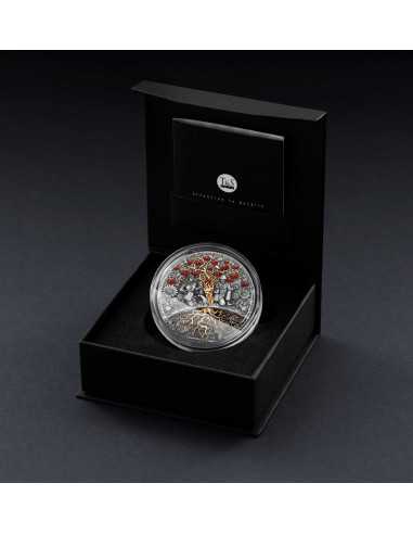 CHERVONA KALINA Moneda de Plata de 2 Oz 2000 Francos Camerún 2024 - Coins & More - Camerún