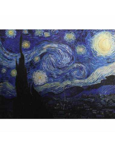 NOCHE ESTRELLA 1889 Vincent Van Gogh 1 Oz Moneda de Plata 1000 Francos Camerún 2025 - Coins & More - Camerún