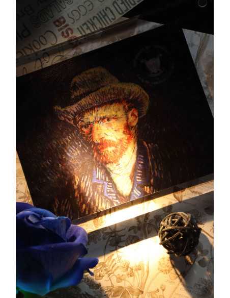 NOCHE ESTRELLA 1889 Vincent Van Gogh 1 Oz Moneda de Plata 1000 Francos Camerún 2025 - Coins & More - Camerún