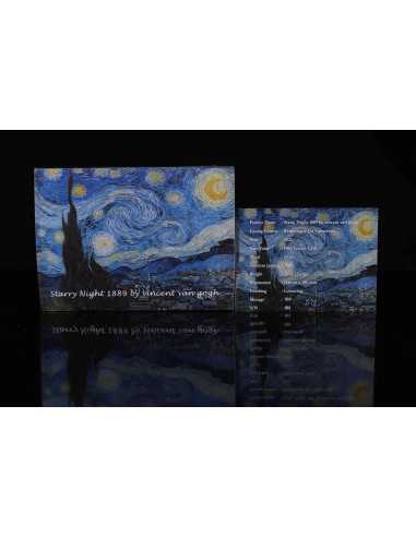 STERNENNACHT 1889 Vincent Van Gogh 1 Oz Silbermünze 1000 Francs Kamerun 2025 - Coins & More - Kamerun