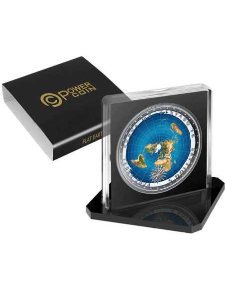 TERRA PIENA Terra 1 Oz Moneta d'Argento 5$ Tokelau 2024 - Coins & More - Tokelau