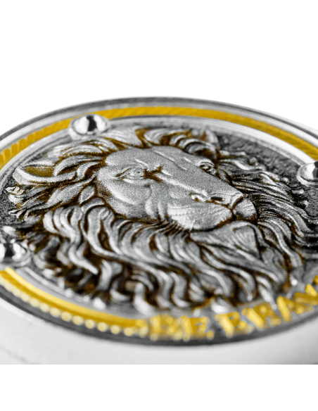 BE BRAVE Moneta d'argento da 1 Oz 1000 Franchi Camerun 2024 - Coins & More - Camerun