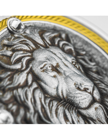 BE BRAVE Moneta d'argento da 1 Oz 1000 Franchi Camerun 2024 - Coins & More - Camerun