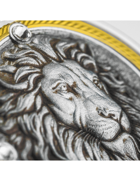 BE BRAVE Moneta d'argento da 1 Oz 1000 Franchi Camerun 2024 - Coins & More - Camerun