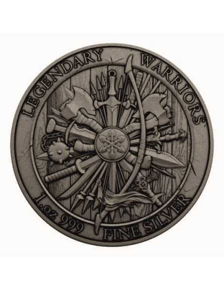 GERONIMO Legendary Warriors 1 Oz Silver Medal 2024 - Coins & More - Argento