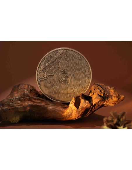 EL BUDDHA Versión Bi-Metal 2 Oz Plata y 330g Cobre Moneda 10000 Francos CFA Tchad 2024 - Coins & More - Chad