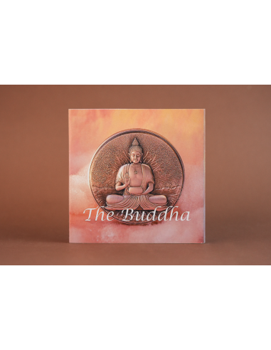 EL BUDDHA Versión Bi-Metal 2 Oz Plata y 330g Cobre Moneda 10000 Francos CFA Tchad 2024 - Coins & More - Chad