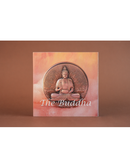 EL BUDDHA Versión Bi-Metal 2 Oz Plata y 330g Cobre Moneda 10000 Francos CFA Tchad 2024 - Coins & More - Chad