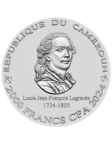 CUPIDO Y PSYCHE 2 Oz Moneda de Plata 2000 Francos Camerún 2024 - Coins & More - Camerún