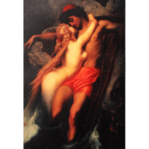 THE FISHERMAN AND THE SYREN Di Frederic Leighton Moneta d'argento da 1 Oz 1000 Franchi Camerun 2025 - Coins & More - Camerun