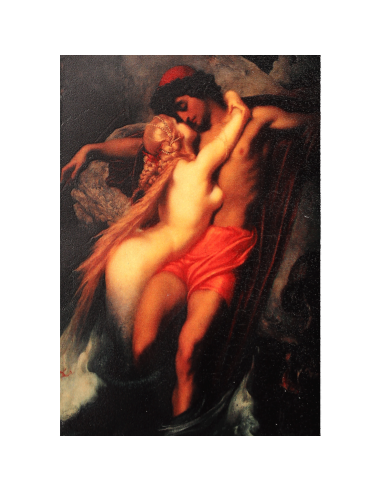 THE FISHERMAN AND THE SYREN von Frederic Leighton 1 Oz Silbermünze 1000 Francs Kamerun 2025 - Coins & More - Kamerun