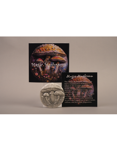MAGIC MUSHROOM 2 Oz Silver Coin 2000 Francs Cameroon 2025 - Coins & More - Cameroon