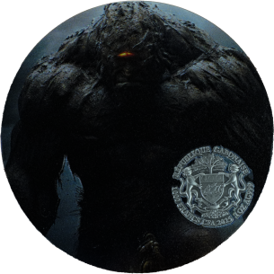 POLYPHEMUS DER ZYKLOPS 1 Oz Silbermünze 1000 Francs CFA Gabun 2025 - Coins & More - Gabon 2