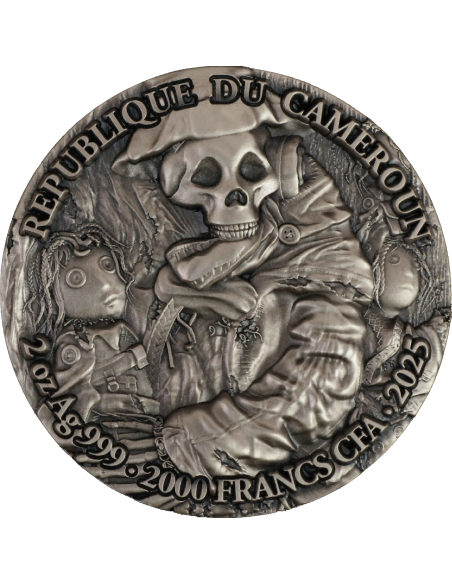 SCARECROW 2 Oz Moneda de Plata 2000 Francos Camerún 2025 - Coins & More - Camerún