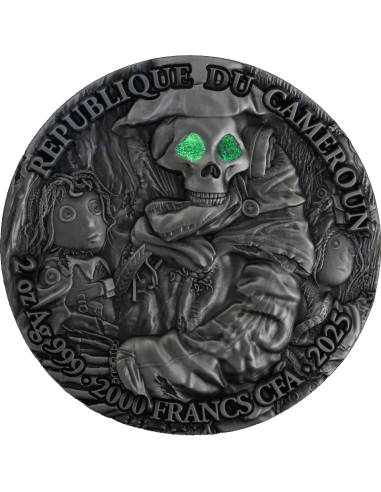 SCARECROW 2 Oz Moneda de Plata 2000 Francos Camerún 2025 - Coins & More - Camerún