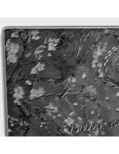 ALMOND BLOSSOM 1890 von Vincent van Gogh 1 Oz Silber & 14 Oz Kupfermünze 2$ Niue 2024 - Coins & More - Niue