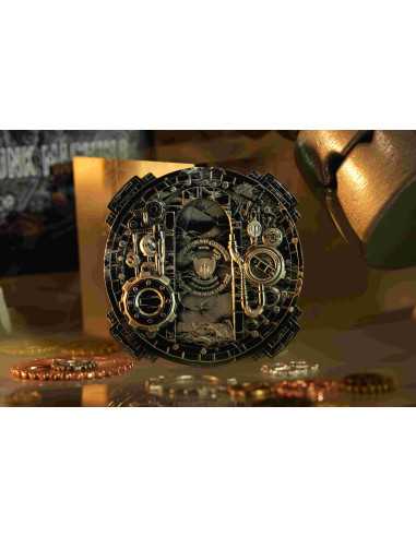 SKULL STEAMPUNK Steampunk Series 2 Oz Silver Coin 2000 Francs Cameroon 2025 - Coins & More - Cameroon