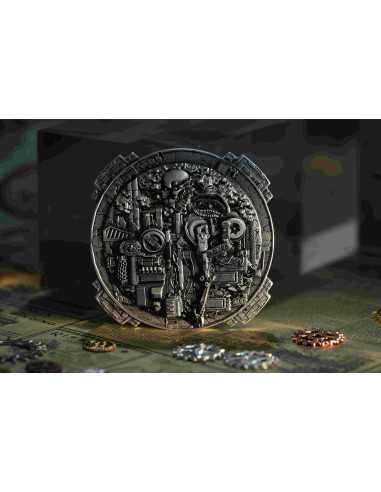 SKULL STEAMPUNK Steampunk Series 2 Oz Silver Coin 2000 Francs Cameroon 2025 - Coins & More - Cameroon