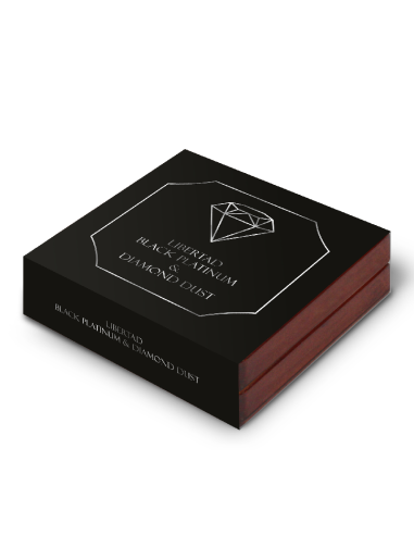 LIBERTAD Diamantstaub II Schwarzes Platin 1 Oz Silbermünze Mexiko 2023 - Coins & More - Mexiko