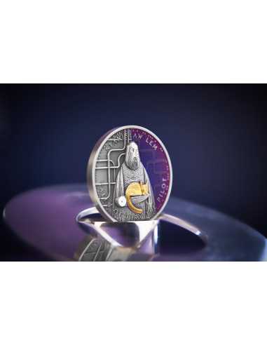 RELATOS DE PIRX EL PILOTO Stanislaw Lem Maestro de la Ciencia Ficción Moneda de Plata de 2 Oz 1000 Francos Camerún 2024 - Coi...