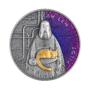 TALES OF PIRX THE PILOT Stanislaw Lem Maestro della fantascienza Moneta d'argento da 2 Oz 1000 Franchi Camerun 2024 - Coins &...