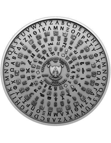 INDUS VALLEY CIVILIZATION 7 Groundbreaking Ancient Civilizations Moneta d'Argento da 2 Oz 2000 Franchi Camerun 2024 - Coins &...