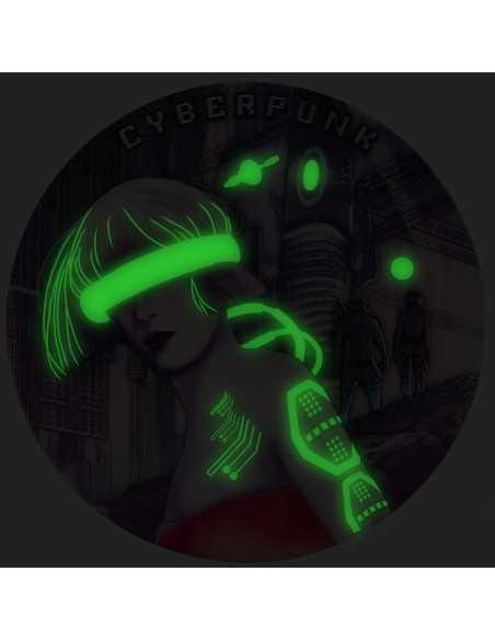 CYBERPUNK L'Universo Punk 200g Moneta d'Argento UV Fluorescente 15$ Niue 2024 - Coins & More - Niue