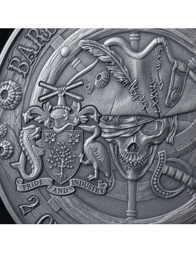 OXFORD Glückskapitäne 2 Oz Silbermünze 5$ Barbados 2024 - Coins & More - Barbados