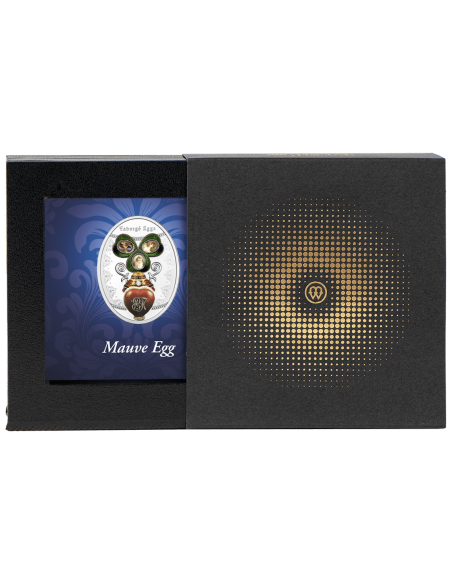UOVA DI MAUVE Uova di Faberge Moneta d'argento da 1$ Niue 2024 - Coins & More - Niue