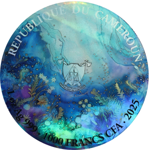 FATA NEL PAESE DELLE FAVOLE Moneta d'argento da 1 Oz 1000 Franchi Camerun 2025 - Coins & More - Camerun 2
