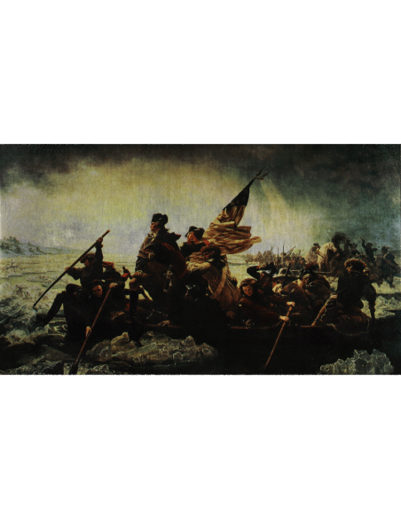 GEORGE WASHINGTON'S CROSSING OF THE DELAWARE RIVER By Emmanuel Leutze 1 Oz Silver Coin 1000 Francs Cameroon 2025 - Coins & Mo...