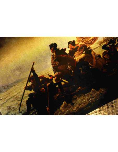 GEORGE WASHINGTON'S CROSSING OF THE DELAWARE RIVER By Emmanuel Leutze 1 Oz Silver Coin 1000 Francs Cameroon 2025 - Coins & Mo...