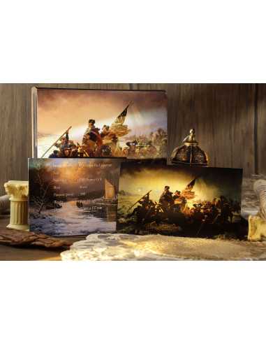 GEORGE WASHINGTON'S CROSSING OF THE DELAWARE RIVER By Emmanuel Leutze 1 Oz Silver Coin 1000 Francs Cameroon 2025 - Coins & Mo...
